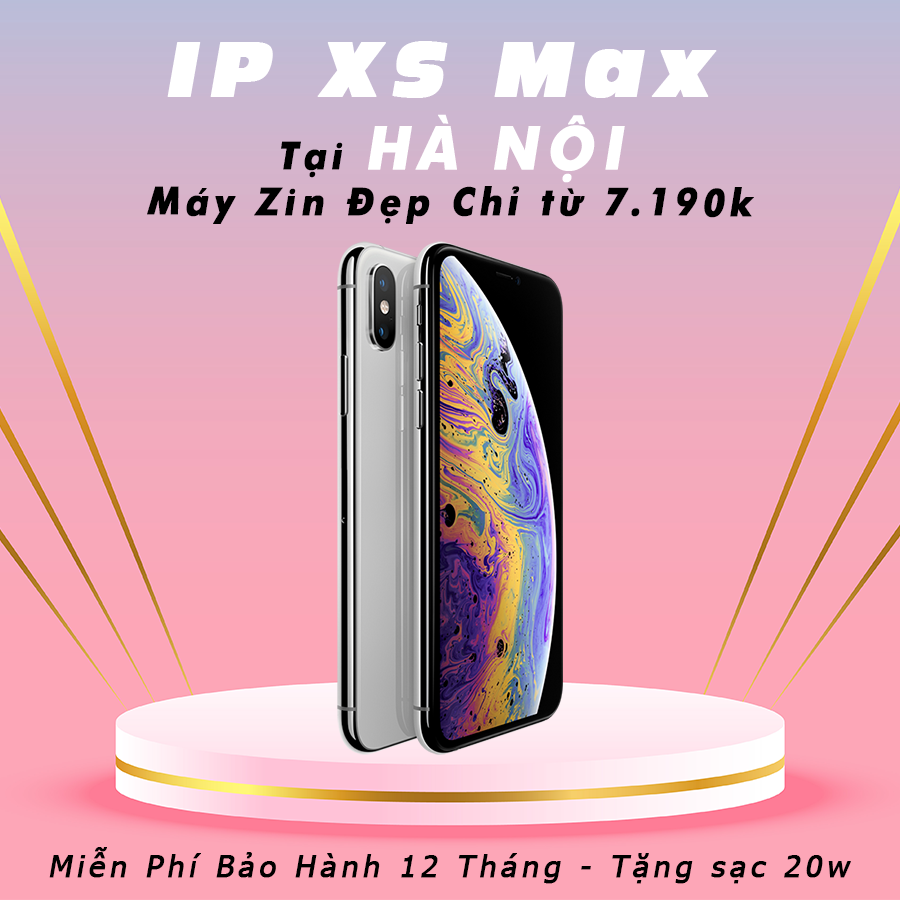 Thay nắp lưng iPhone X Xs Max chính hãng tại Hà Nội