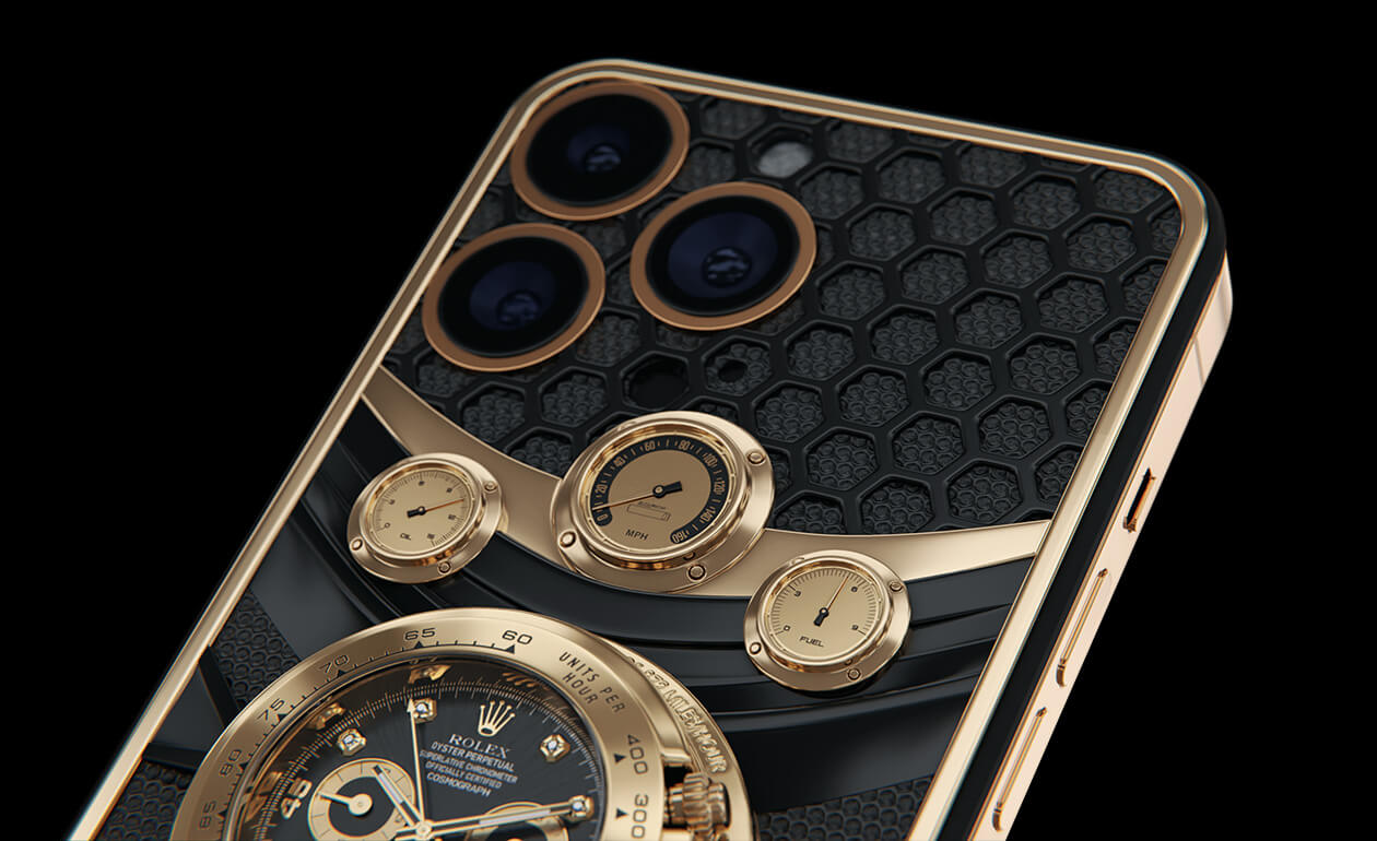 iPhone 14 Pro Max tích hợp đồng hồ Rolex trị giá 135 ngàn USD