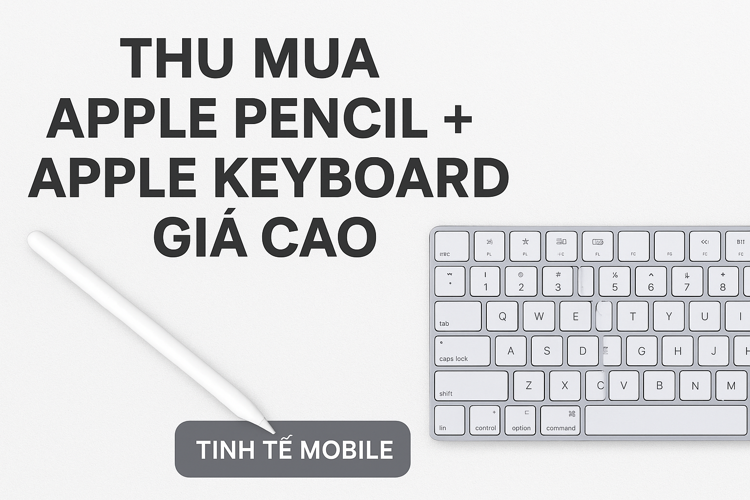 Thu mua Apple Pencil & Apple Keyboard giá cao — Tinh Tế Mobile