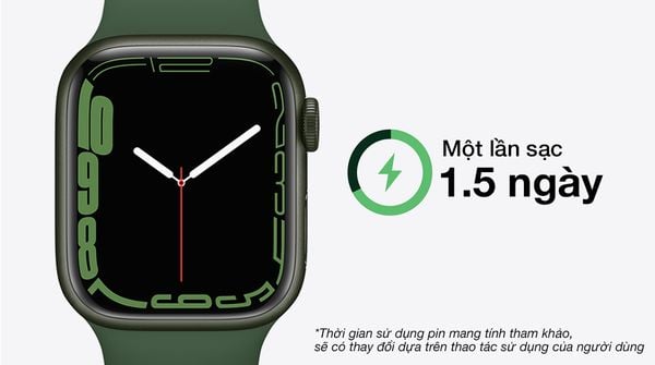 apple watch series 7 gps cấu hình và thiết kế