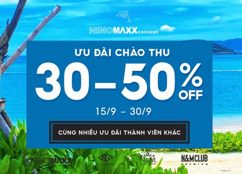 Ưu đãi chào thu, Mua sắm vô tư