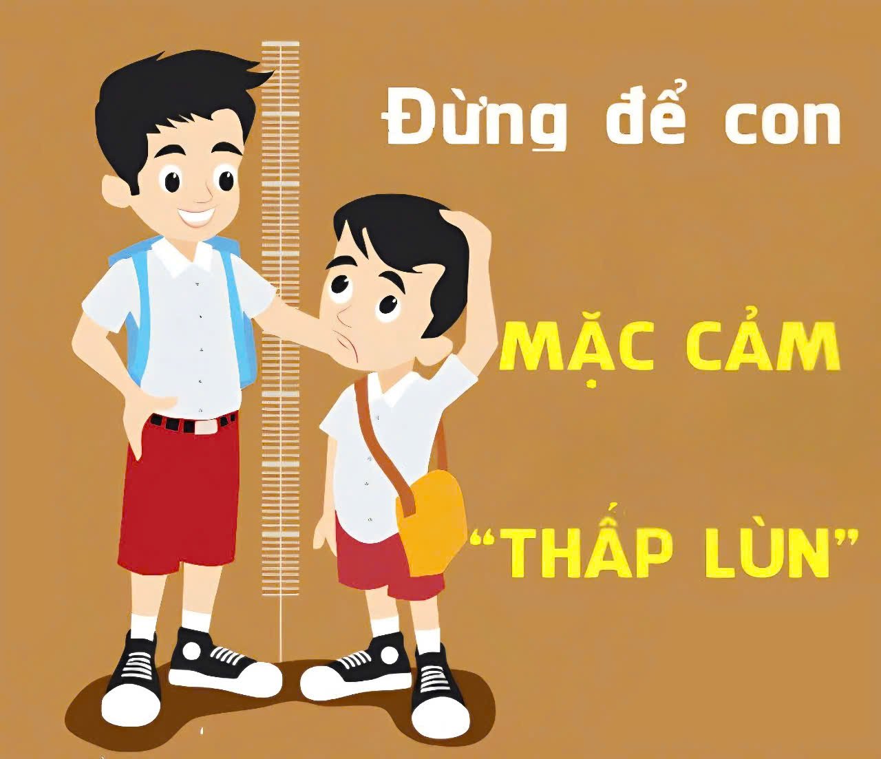 Bé có vẻ thấp lùn, cần phải làm gì?