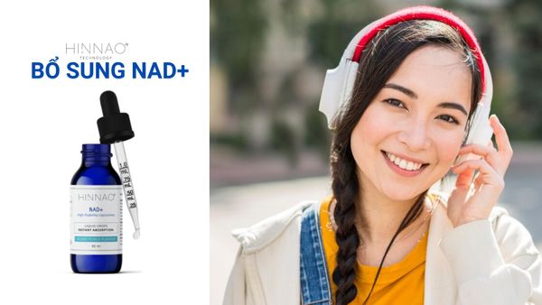 Bổ sung NAD+ bằng thực phẩm bổ sung giọt lỏng Hinnao Technology