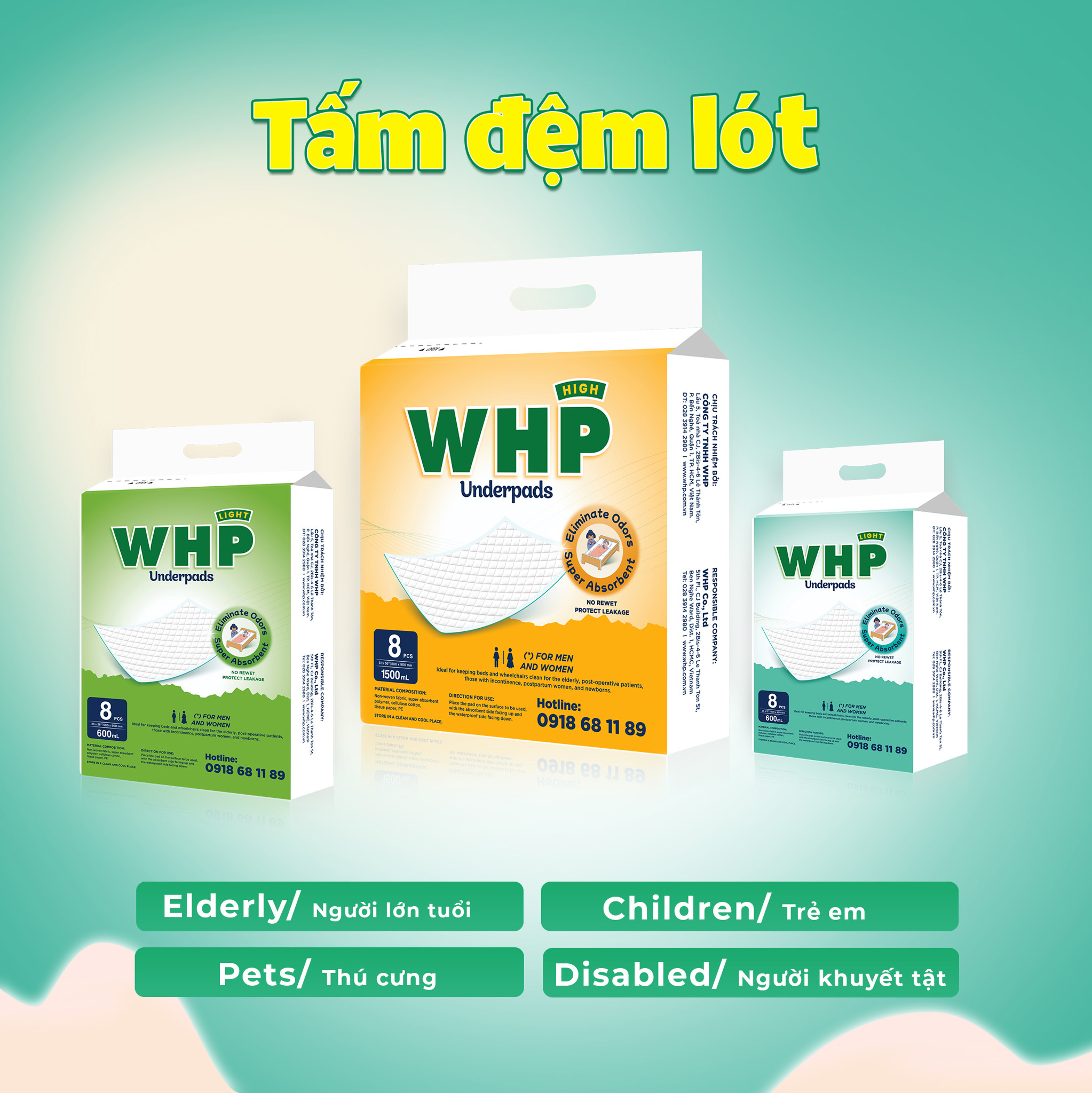 Tại sao nên dùng Tấm lót thấm hút (Underpad) ?