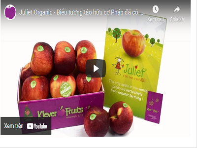 Juliet Organic - Biểu tượng táo hữu cơ Pháp đã có mặt tại Klever Fruit!