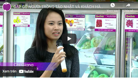 Gặp gỡ người trồng táo Nhật và khách hàng của Klever Fruit