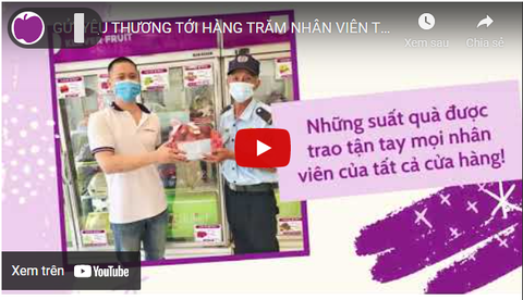 GỬI YÊU THƯƠNG TỚI HÀNG TRĂM NHÂN VIÊN TẠI KLEVER FRUIT