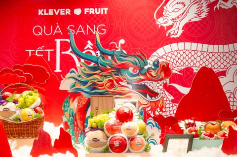 Klever Fruit ra mắt bộ sưu tập trái cây quà Tết