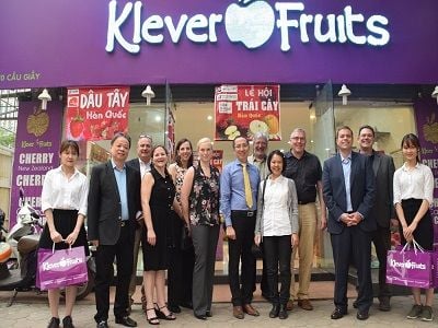 KLEVER FRUIT HÂN HẠNH ĐÓN TIẾP ĐOÀN HIỆP HỘI VIỆT QUẤT HOA KỲ TỚI THĂM VÀ LÀM VIỆC