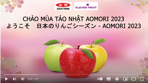 TOÀN CẢNH SỰ KIỆN KLEVER FRUIT CHÀO MỪNG MÙA TÁO NHẬT AOMORI 2023