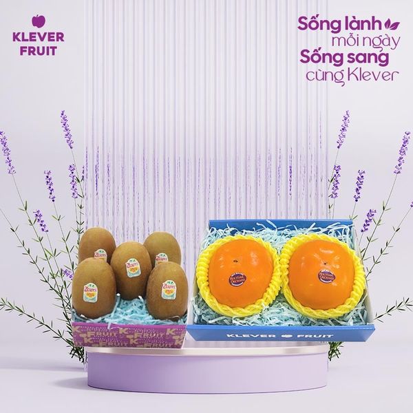 Thứ 3 Sống Lành Mỗi Ngày - Sống Sang Cùng Hồng & Kiwi New Zealand Klever Fruit