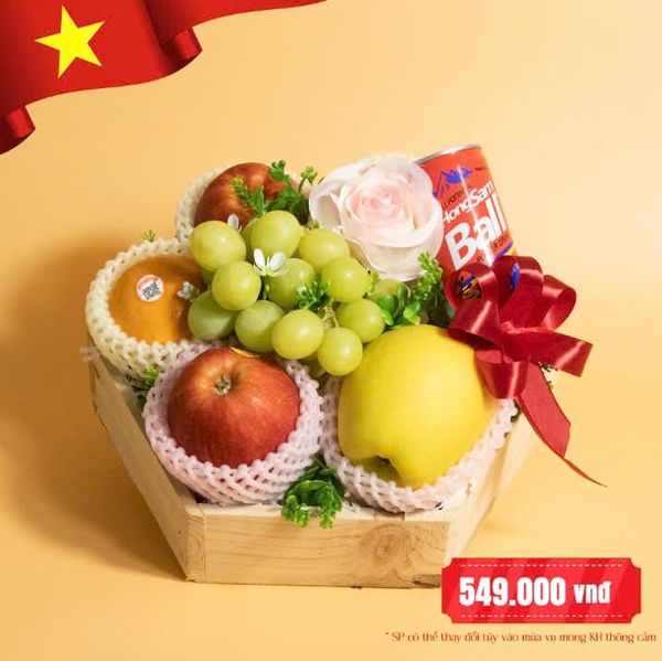 Hộp Quà Nắng Vàng – Quà Tặng Trái Cây Nhập Khẩu 30/4 | Klever Fruit
