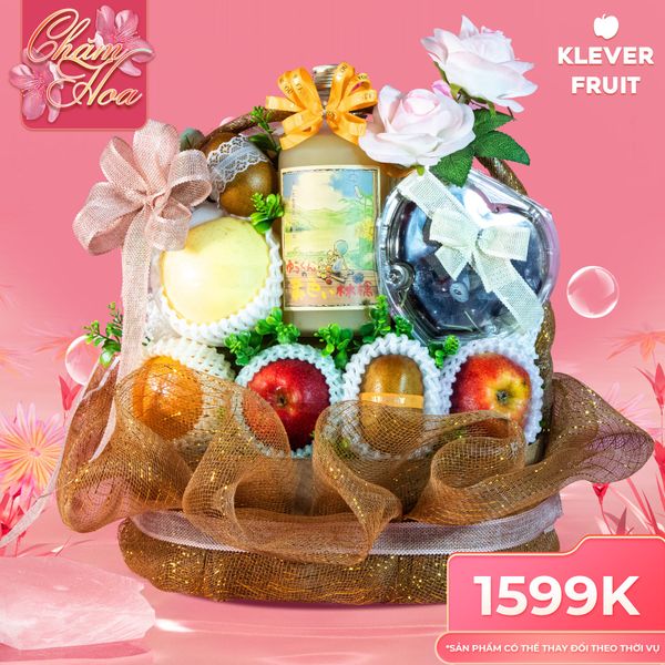 Giỏ Quà 08/03 Trái Ngọt Từ Hoa