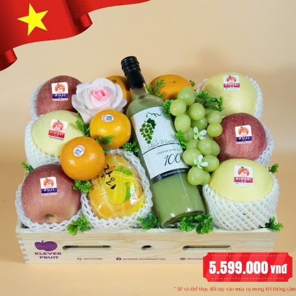 Hộp Quà Hè Sôi Động – Quà Tặng Trái Cây Nhập Khẩu 30/4 | Klever Fruit