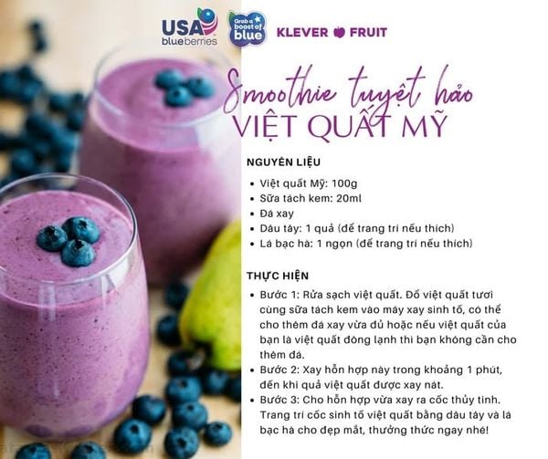 Quả Việt Quất – Tất Tần Tật Về Siêu Trái Cây Tốt Cho Sức Khỏe Tại Klever Fruit