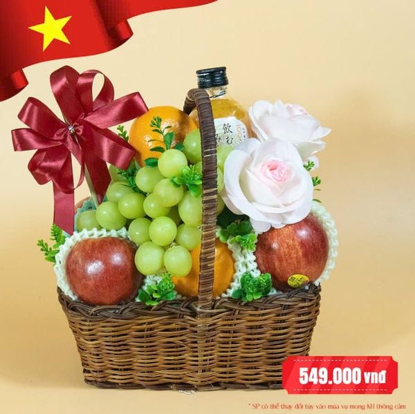 Giỏ Quà Chào Hè – Quà Tặng Trái Cây Nhập Khẩu 30/4 | Klever Fruit