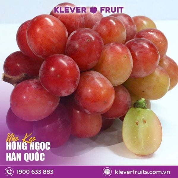 Top 7 Loại Nho Kẹo Ngon Nhất Thế Giới Tại Klever Fruit