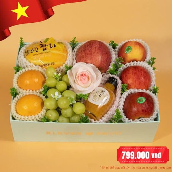 Hộp Quà Hè Tươi Mát – Quà Tặng Trái Cây Nhập Khẩu 30/4 | Klever Fruit