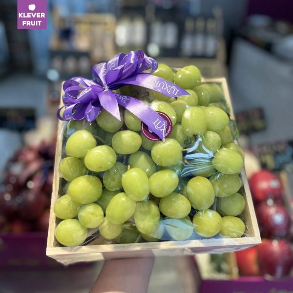 Nho xanh không hạt Chile tại Klever Fruit