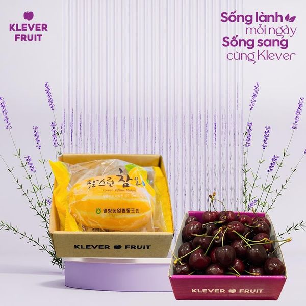 Chủ Nhật Sống Lành Mỗi Ngày - Sống Sang Cùng Cherry Mỹ & Dưa Lê Klever Fruit