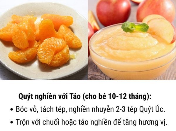 Gợi Ý Cho Mẹ Các Loại Trái Cây Cho Bé Ăn Dặm Và Cách Chế Biến Phù Hợp
