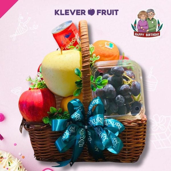 Giỏ quà trái cây mừng sinh nhật Bố, Mẹ - 02