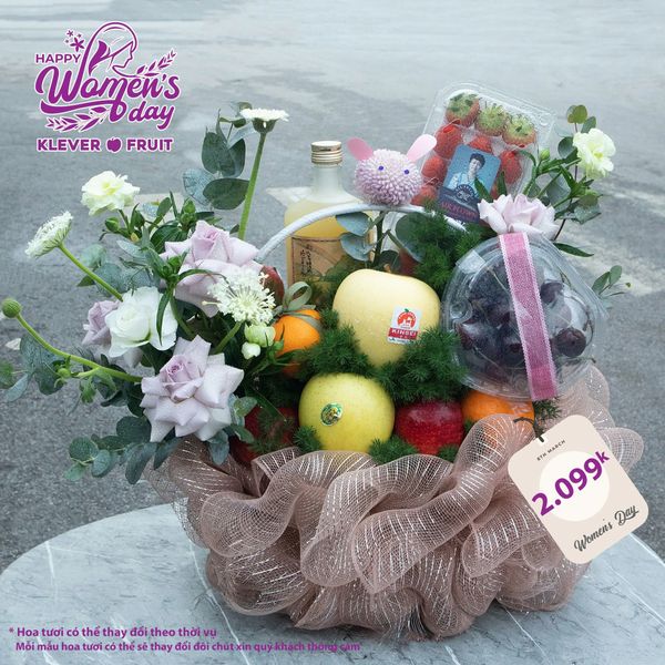 Hộp Quà Hoa Tươi 08/03 Chăm Hoa