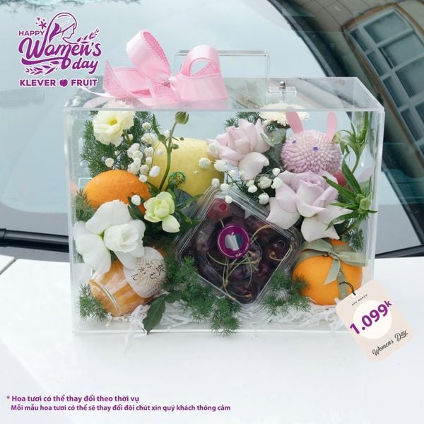 Hộp Quà Hoa Tươi 08/03 Ngọt Ngào