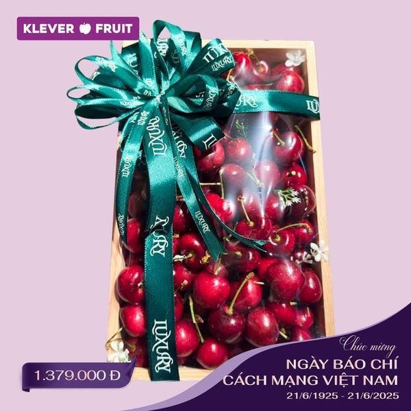 Hộp quà Cherry Mỹ tặng ngày Báo Chí Việt Nam 21/6