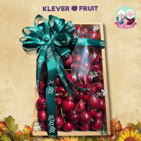 Hộp Cherry Quà Tặng Chúc Sức Khỏe Ông Bà
