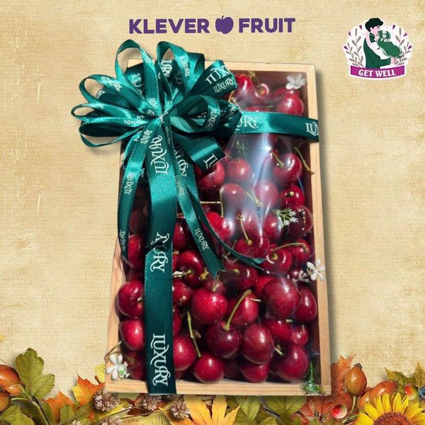Hộp Quà Cherry Cao Cấp Chúc Sức Khỏe Người Yêu