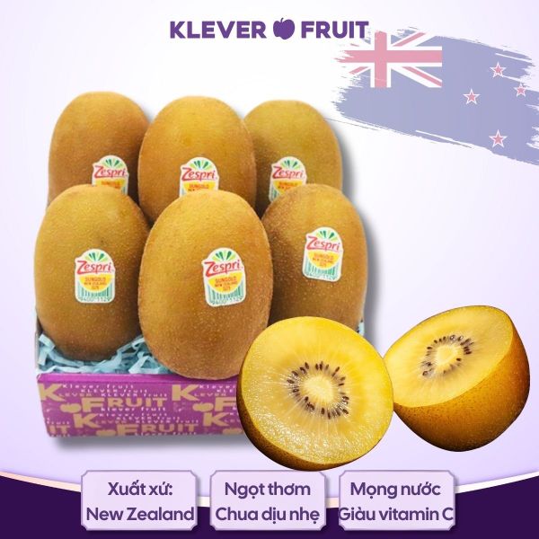 hộp quà kiwi vàng