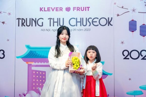 sự kiện Trung thu Chuseok 2023 tại cửa hàng Klever Fruit