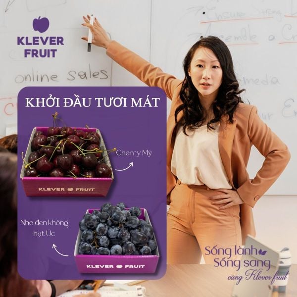 Sống Lành Sống Sang Với Thực Đơn Trái Cây Nhập Khẩu Từ Klever Fruit
