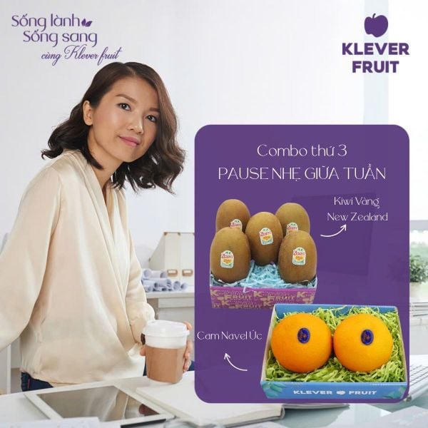 Thứ 3 Sống Lành Mỗi Ngày - Sống Sang Cùng Klever Fruit