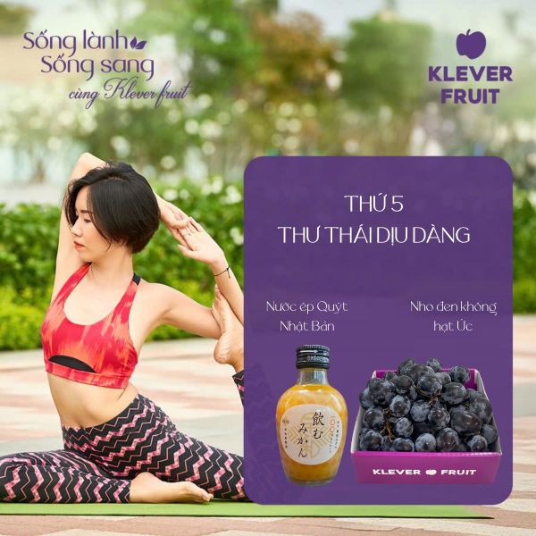 Sống Lành Sống Sang Với Thực Đơn Trái Cây Nhập Khẩu Từ Klever Fruit