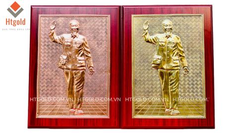 TRANH ĐỒNG CHÂN DUNG CHỦ TỊCH HỒ CHÍ MINH VĨ ĐẠI