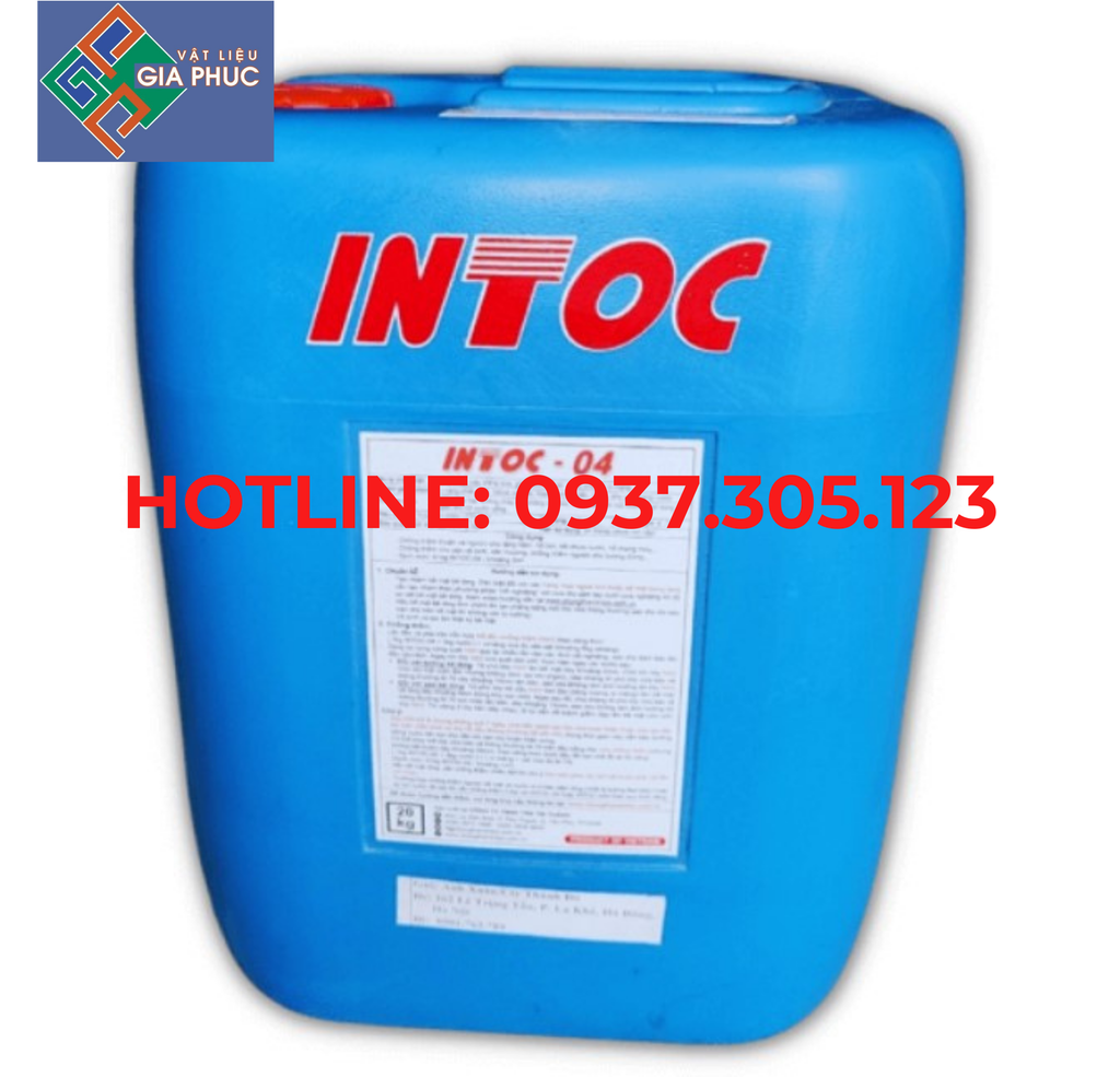 HƯỚNG DẪN SỬ DỤNG CHỐNG THẤM INTOC-04