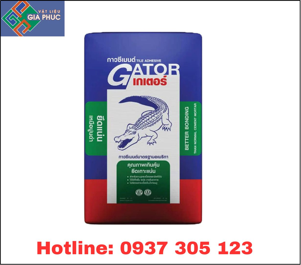 KEO DÁN GẠCH CÁ SẤU GATOR 25KG