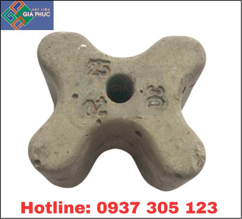 CON KÊ BÊ TÔNG DẦM, ĐÀ, CỘT VÁCH CỤC KÊ BÊ TÔNG ĐA NĂNG DN1 (20*25*30mm)