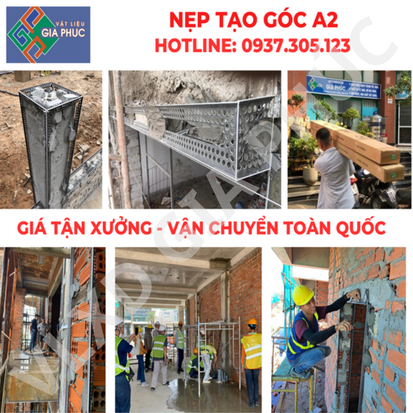 Nẹp tạo góc giá sỉ