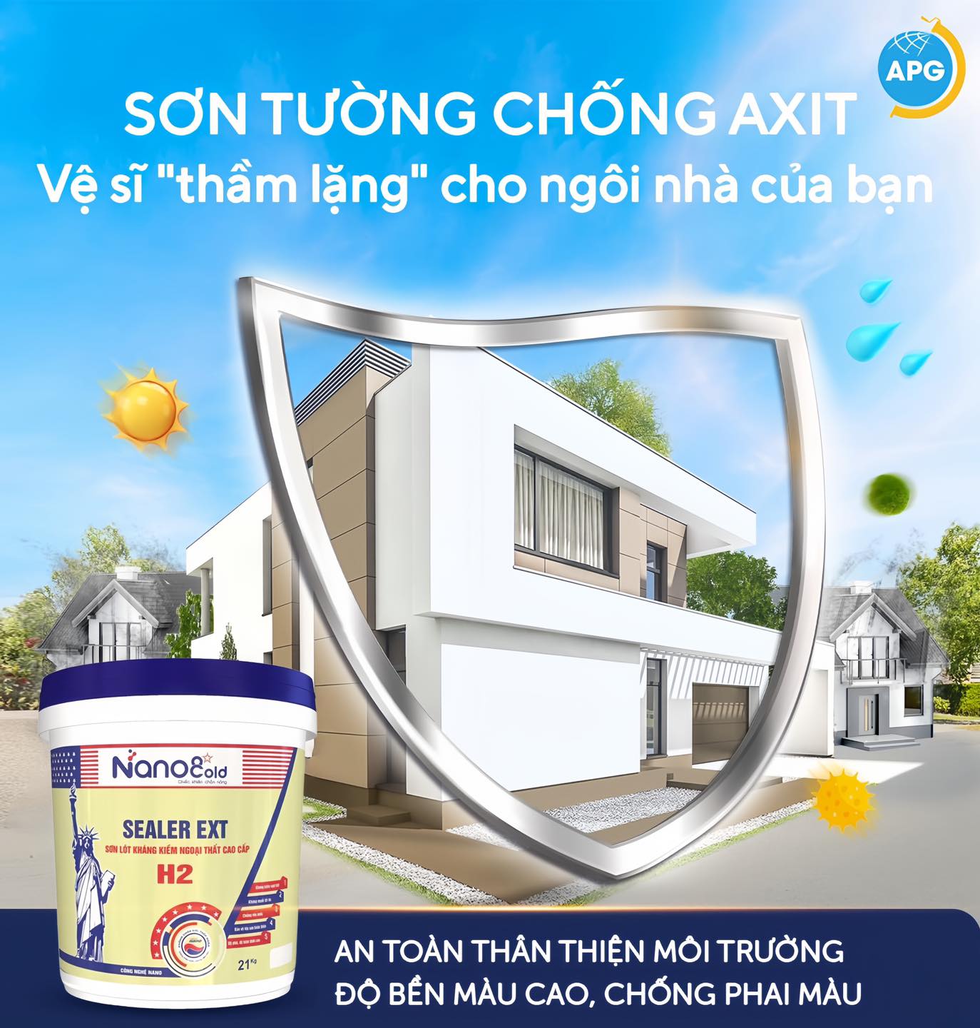 Sơn Tường Chống Axit Nano8 Cold: Bảo Vệ Tuyệt Vời Cho Ngôi Nhà Của Bạn