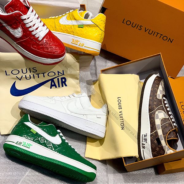 Louis Vuitton and Nike Air Force 1 Friends  Family Green  Size 13  fifty   2022  Sothebys