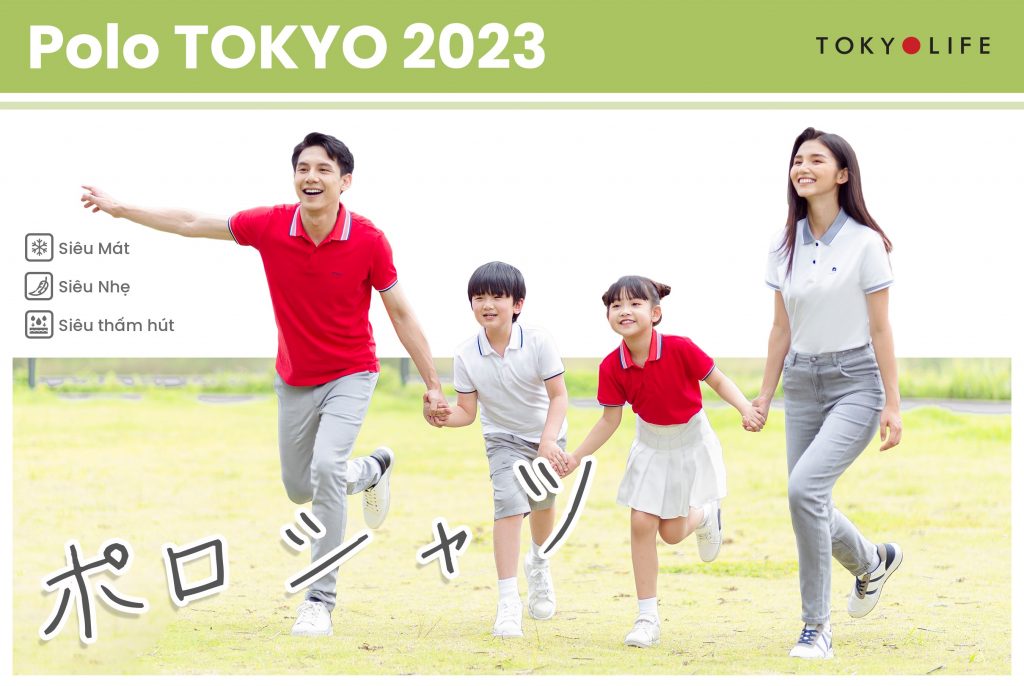 ÁO POLO TOKYO 2023 PHIÊN BẢN 4.0 - MÁT HƠN - BỀN HƠN - CHỐNG UV CỰC ĐỈNH