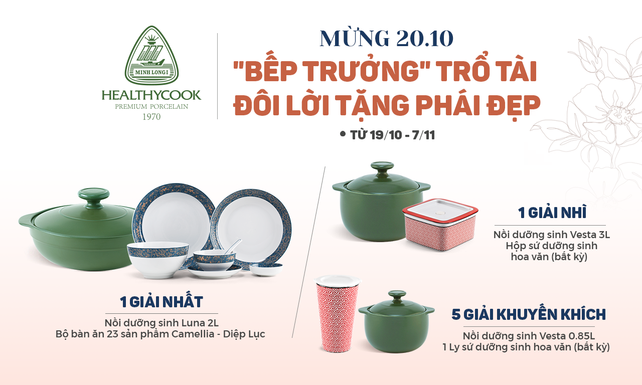 Cuộc thi “Bếp trưởng” trổ tài - Đôi lời tặng phái đẹp