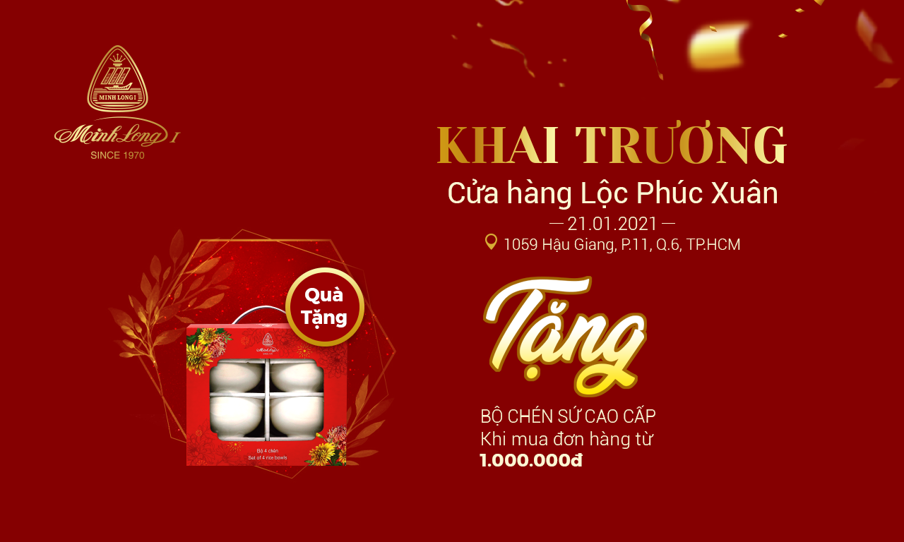 Đại lý Lộc Phúc Xuân khai trương cửa hàng mới tại TP.HCM