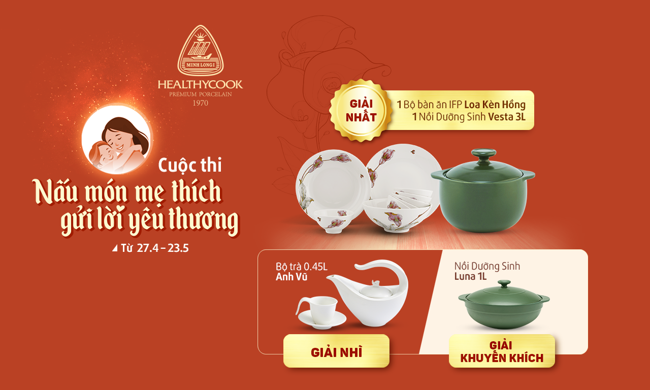 Cuộc thi “Nấu món mẹ thích – Gửi lời yêu thương”