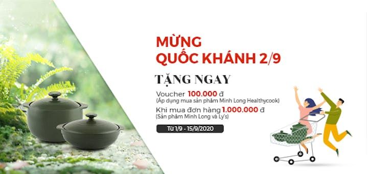 Chương trình ưu đãi mừng Quốc khánh 2/9