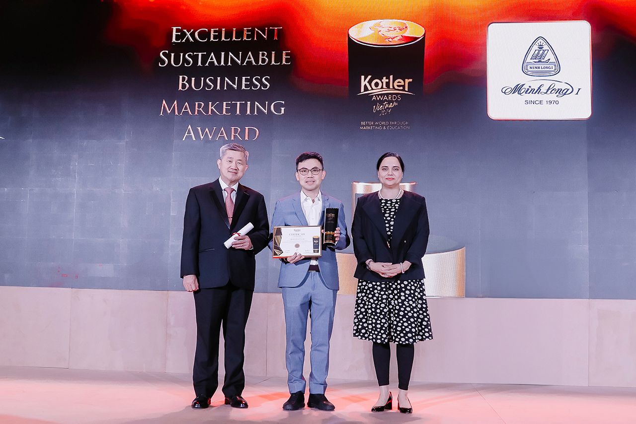 MINH LONG NHẬN HAI GIẢI THƯỞNG CAO QUÝ TẠI KOTLER AWARDS VIỆT NAM 2024