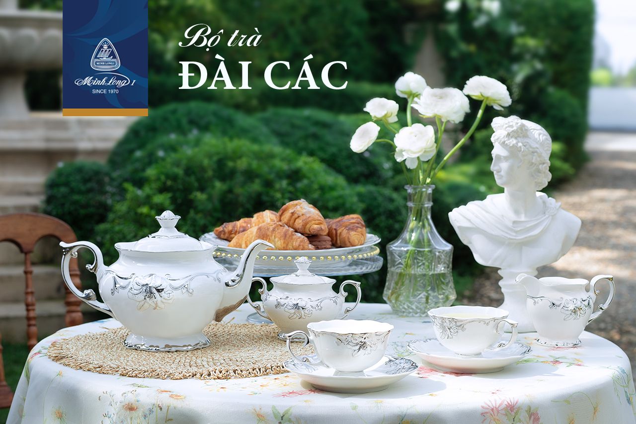 NÉT TINH TẾ ĐẦY CHẤT THƠ TỪ BỘ TRÀ ĐÀI CÁC